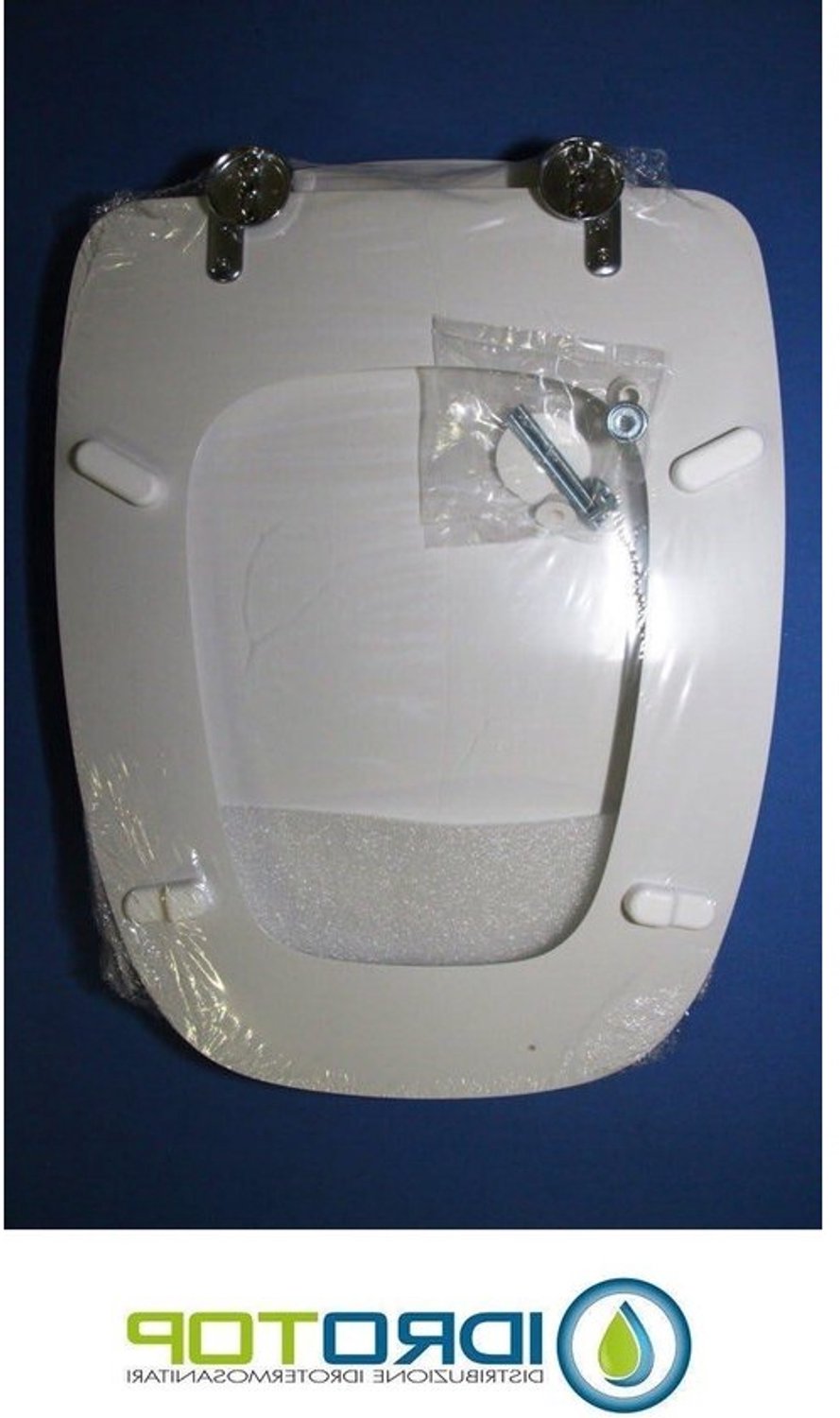 Toiletbril - WC-bril - Badkamer - Hoge waterdichtheid - Vierkant - Wit