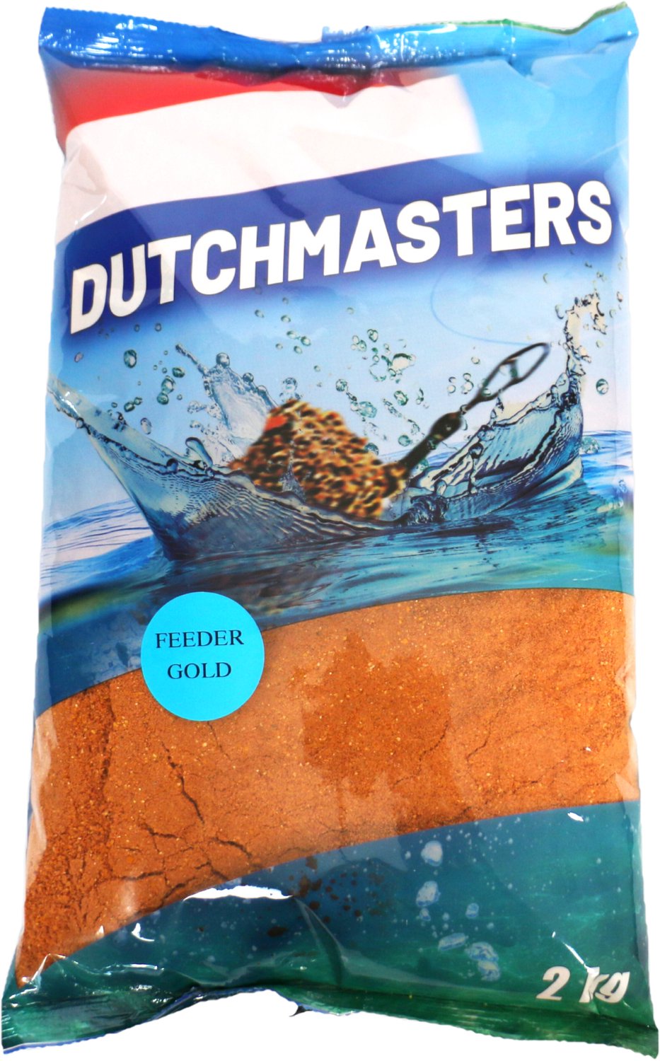 2 kg Dutch Masters Feeder Gold Oranje Feedervoer Caramel & Kruiden Allround Feeder Lokvoer Visvoer