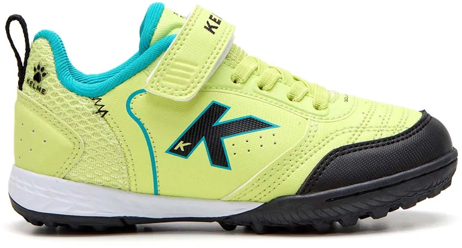 Kelme Goleiro Elastic Tf Junioren Voetbalschoenen Geel EU 26 Kinderen