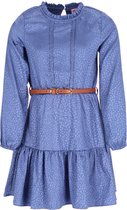B.Nosy Y608-5863 Jurk meisjes blauw - Maat 134-140