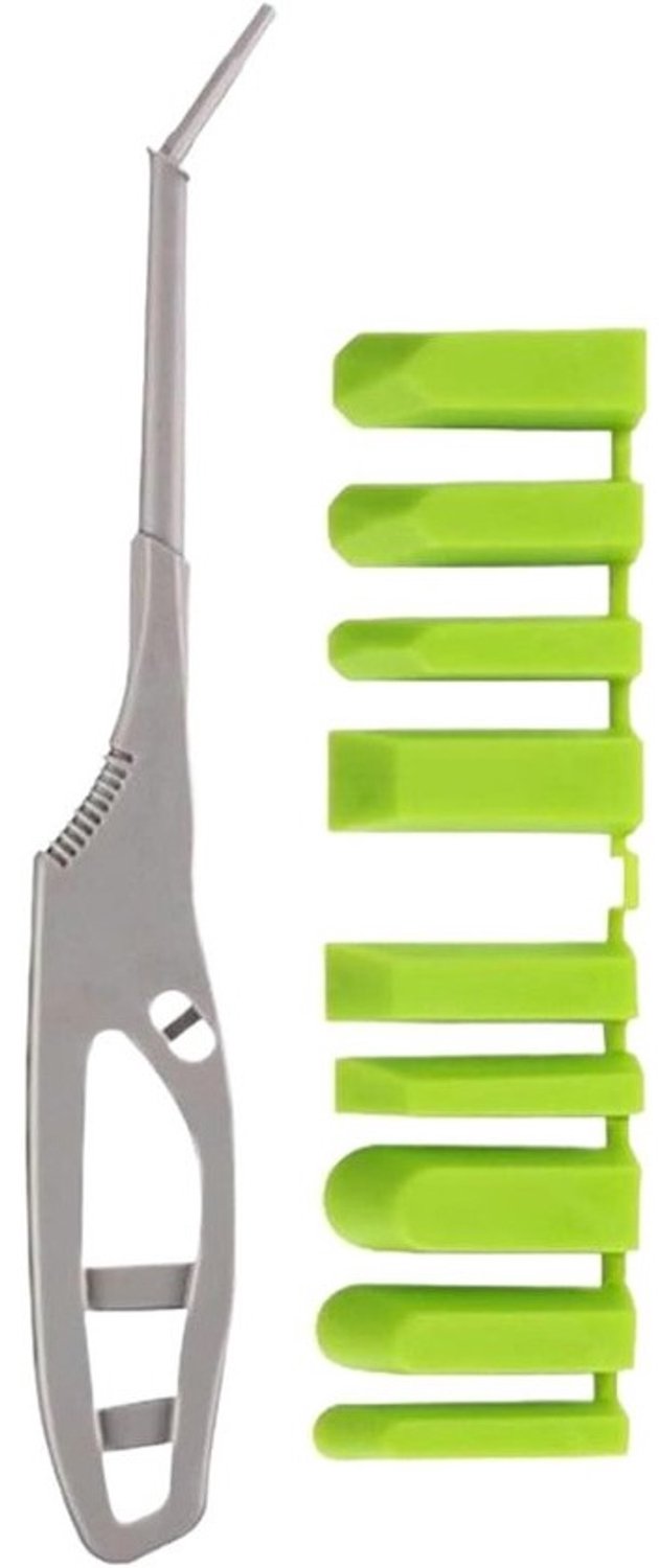 Afdichtingsgereedschap Set - Voegengereedschap Kit - Naden Afwerken - Met Verwisselbare Opzetstukken - 20 cm - Meerkleurig