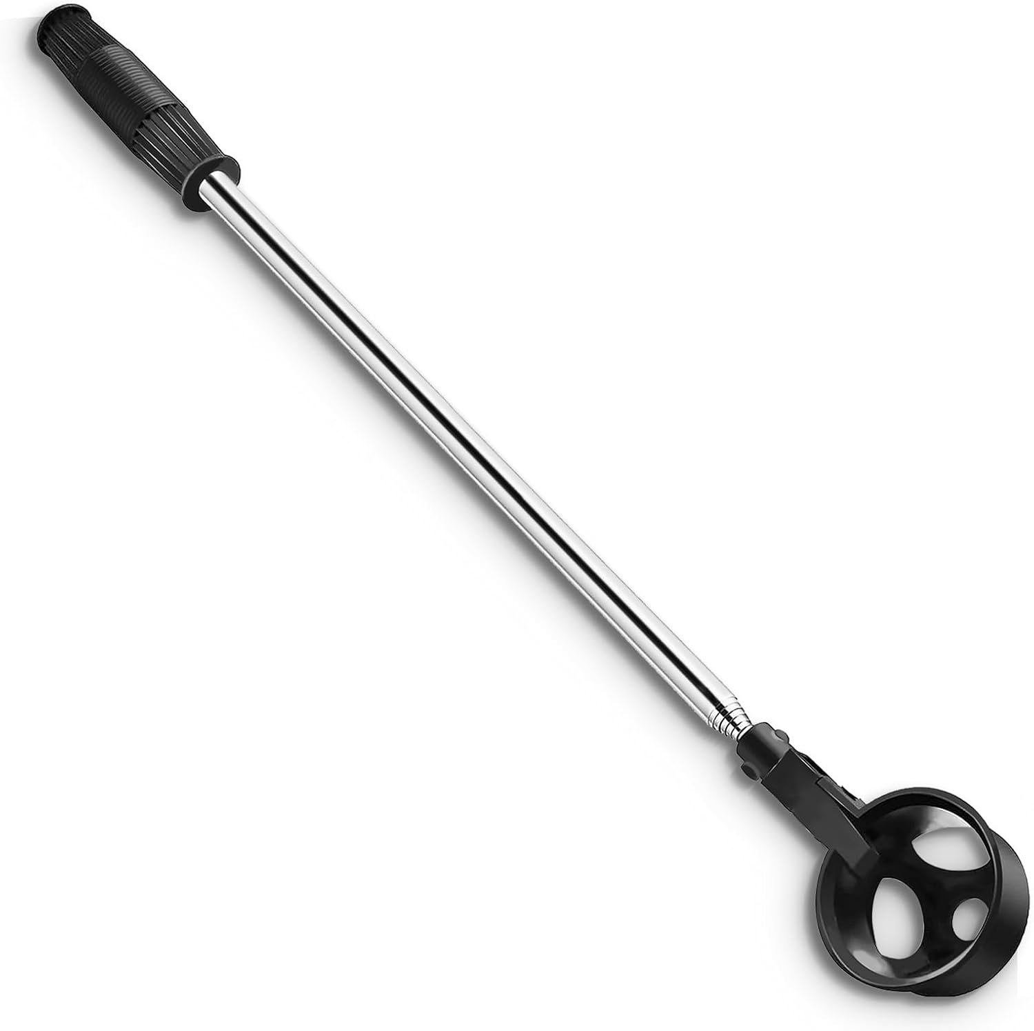 Golfballenretriever telescopisch 78 inch - roestvrij staal - met vergrendelbare schep - ShopVlot