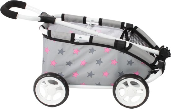 Bolderkar - Grijs - 46 x 30 x 29 cm - Premium Trekwagen voor Kinderen van 3-6 Jaar — afbeelding 3
