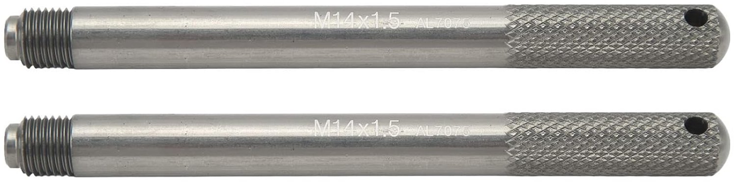 Wieluitlijnpennen M14 x 1.5 - Aluminium Legering - Stevige Bevestiging - Voor Vervangen van Banden - ShopVlot