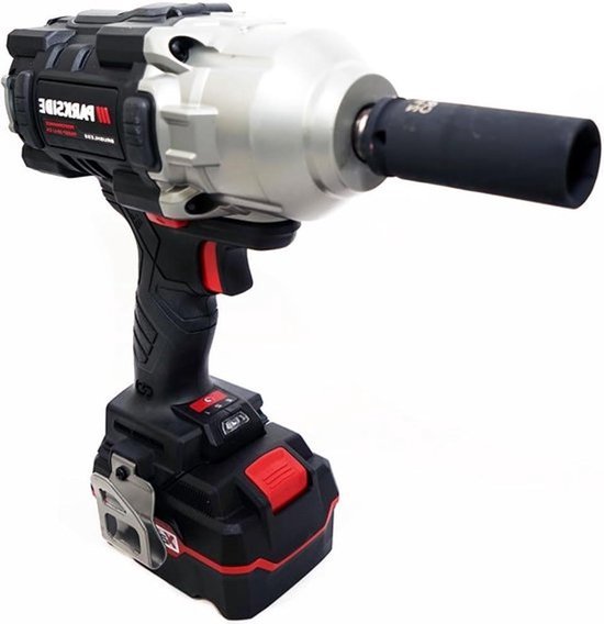 Accuschroefmachine - Slagschroevendraaier Momentsleutel - Autoreparatie - Borstelloze Motor - 1356 Nm - Zwart