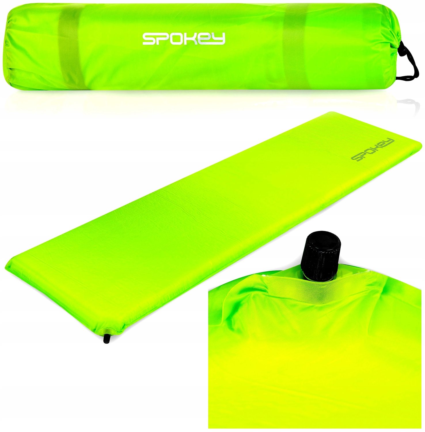 Spokey Fatty Zelfopblazende Kampeermatras 180x50 cm - Comfort & Isolatie