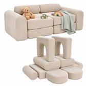 Speelbank kind - 10-delig - beige