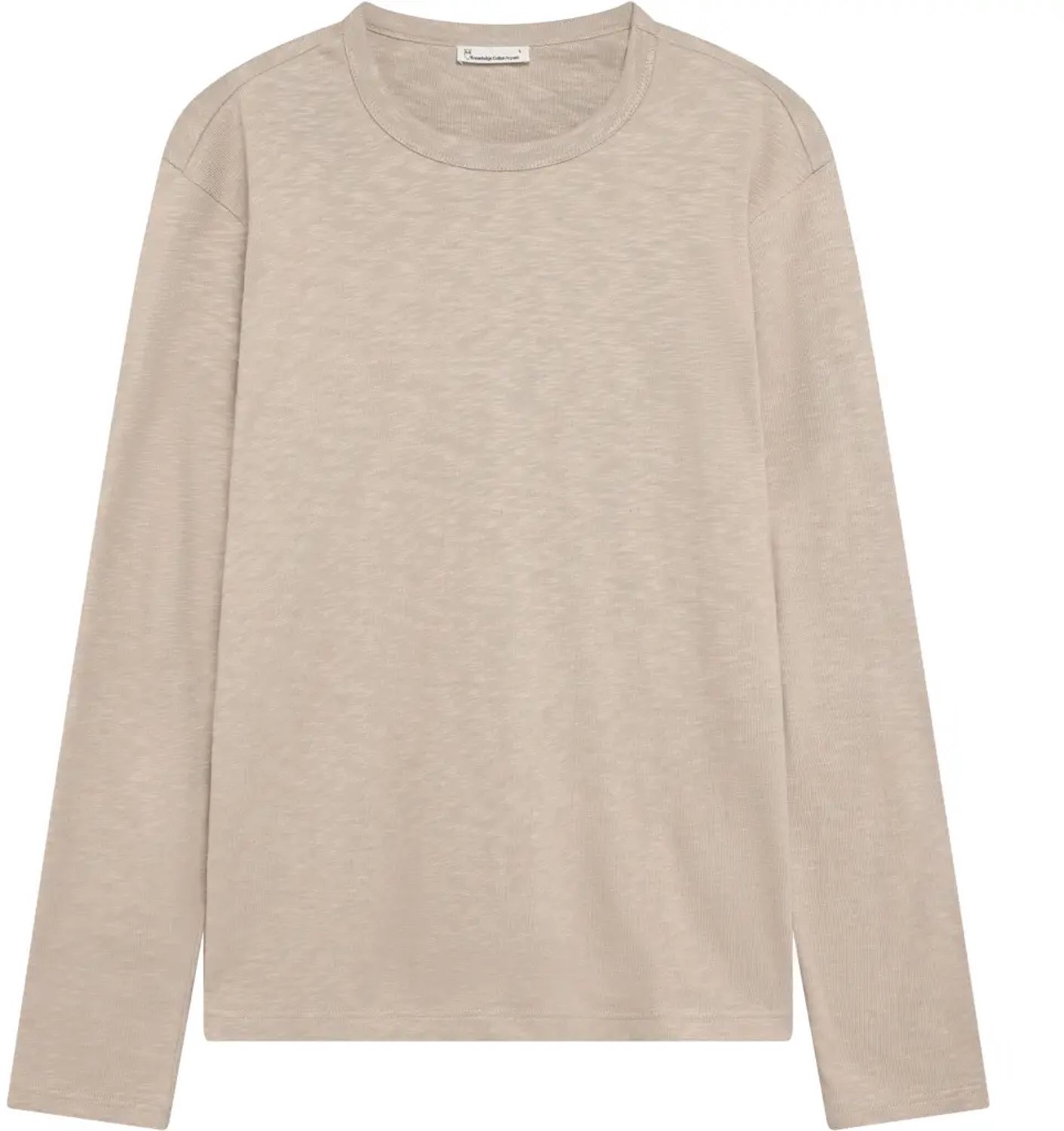 Longsleeve T-shirt KnowledgeCotton Apparel Grijs