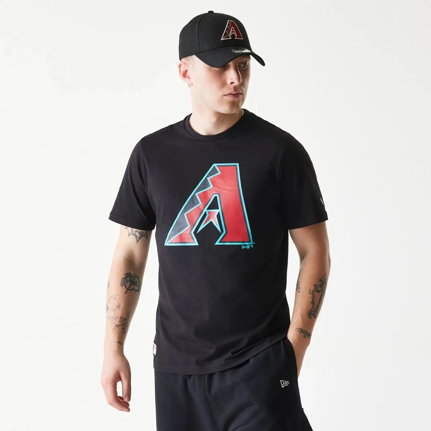 T-shirt Diamondbacks Nos MLB Regular Zwart