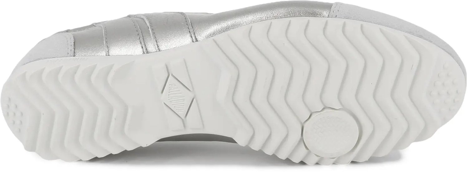 Damestrainers Palladium Racer Zilver