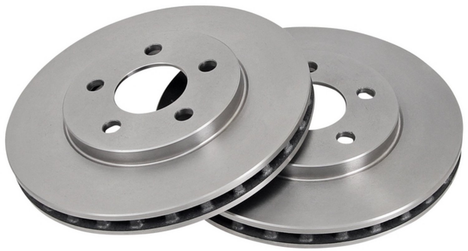 A.B.S. 16834 Remschijven voor, set van 2 - Chrysler Voyager, Grand Voyager - 257 mm - geventileerd