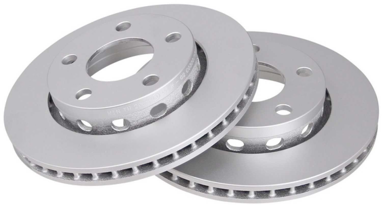 A.B.S. 17221 Remschijven achter, set van 2 - Volkswagen Passat B5.5, Audi A4 - 256 mm - geventileerd