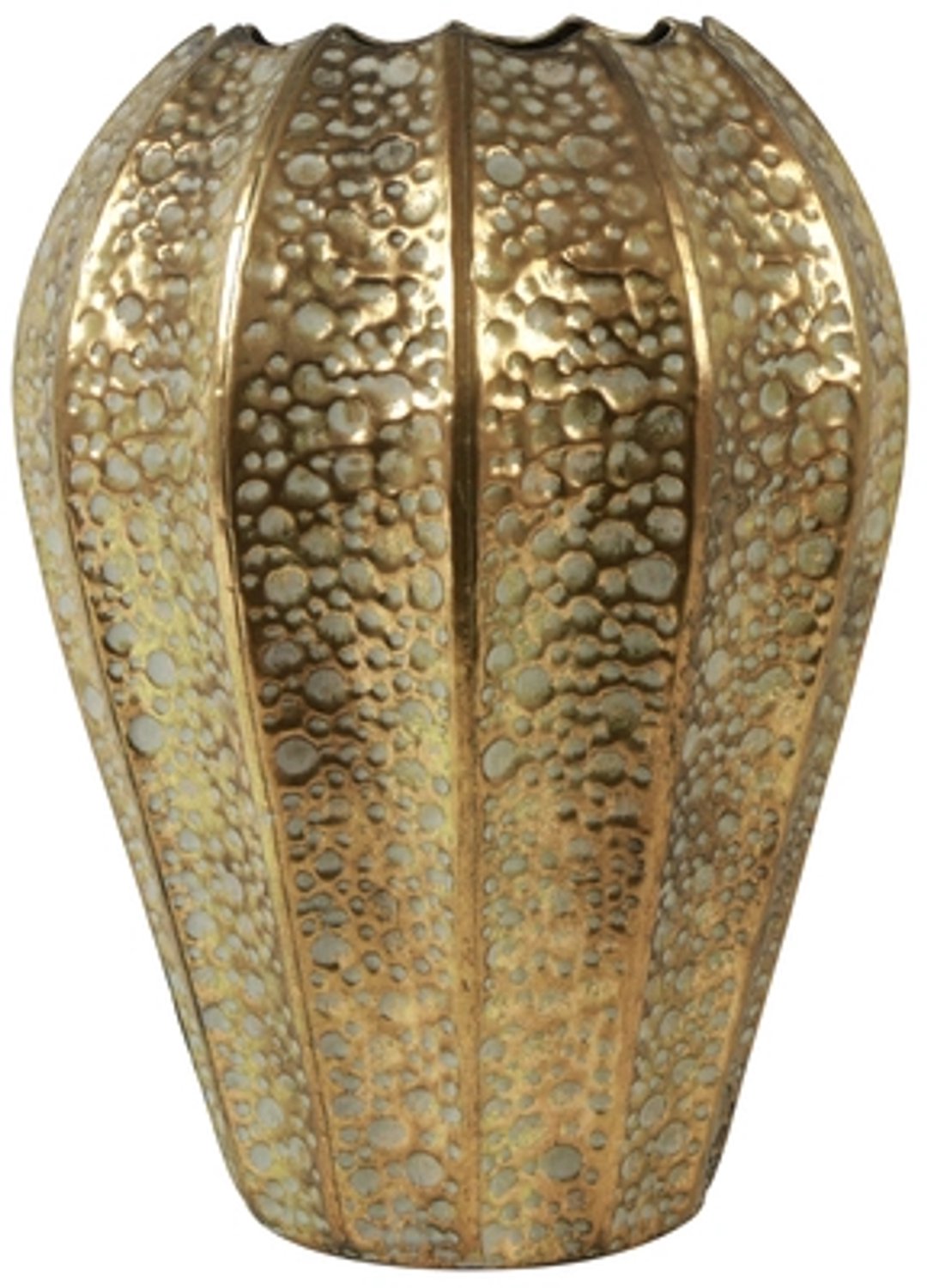 Countryfield Vaas axel metaal ro 28x28x40cm gd goud