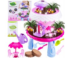 K Kecja Kleine Tuinier Set met Plantenspuit en Poppenhuis