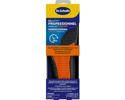 Scholl GelActiv Inlegzolen Professioneel - Zolen voor Werkschoenen en Laarzen - Small - Dempende Zooltjes Schoenen Maat 35,5 tot 40,5 - Zolen met GelWave Technologie - 1 Paar