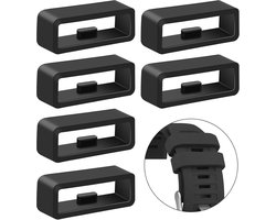 Set van 6 Siliconen Horlogebandjes 22mm voor Garmin Forerunner 255/965, Venu 3/2, Fenix 7/7 Pro en EPIX - Comfortabele en Duurzame Armbanden voor Sport en Activiteiten