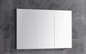 Spiegelkast - T9319-TCG-177 - Zwart - 120x80cm.