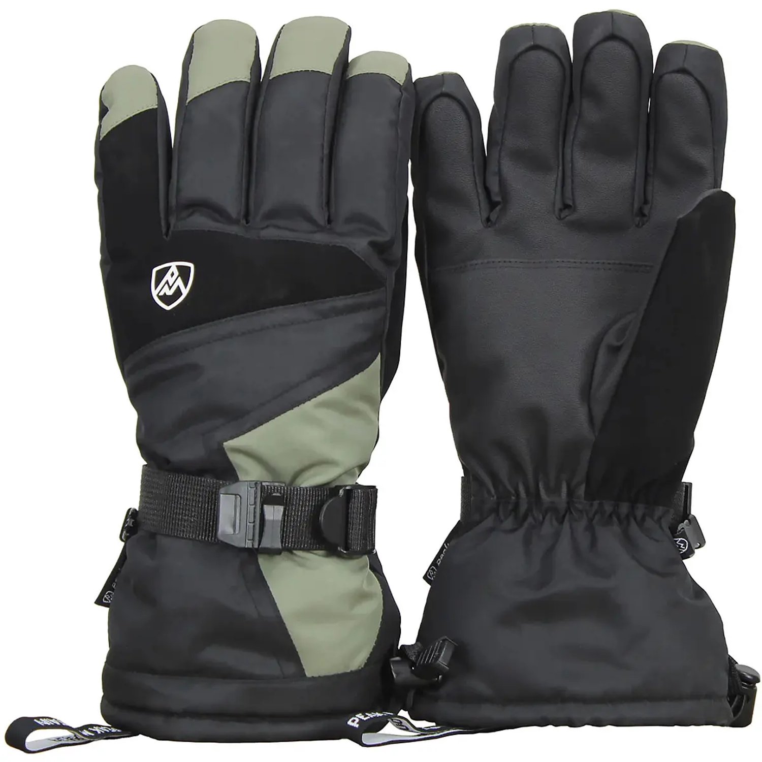 Skihandschoenen Peak Mountain Mister Kaki Salie
