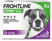 Frontline Combo - Anti Vlooien- en Tekenmiddel - L - 20-40 kg - 6st