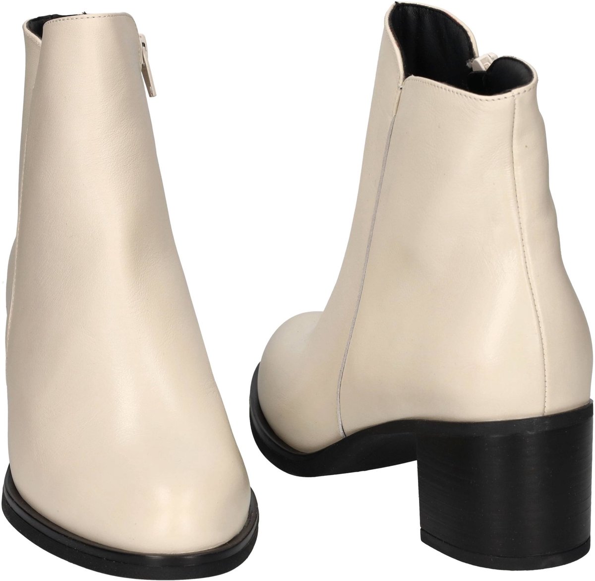 Piesanto -Dames - crÈme - enkellaarzen - maat 39