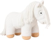 Crafty Ponies Paarden Knuffel - Paarden Speelgoed - Knuffel - Voor kind & baby - Pluche Paarden - Knuffelbeest - Speelgoed Kind - Stuffed Animal - 48cm - Wit