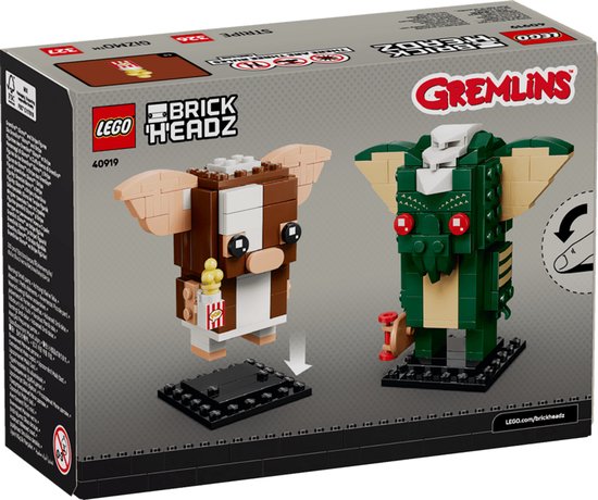 LEGO BrickHeadz Gremlins Gizmo en Stripe