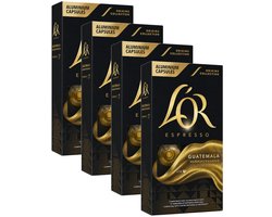 L'Or Espresso Origins Guatemala - Multipack - 40 (4x10) Koffiecups Compatibel met Nespresso Coffee Machine