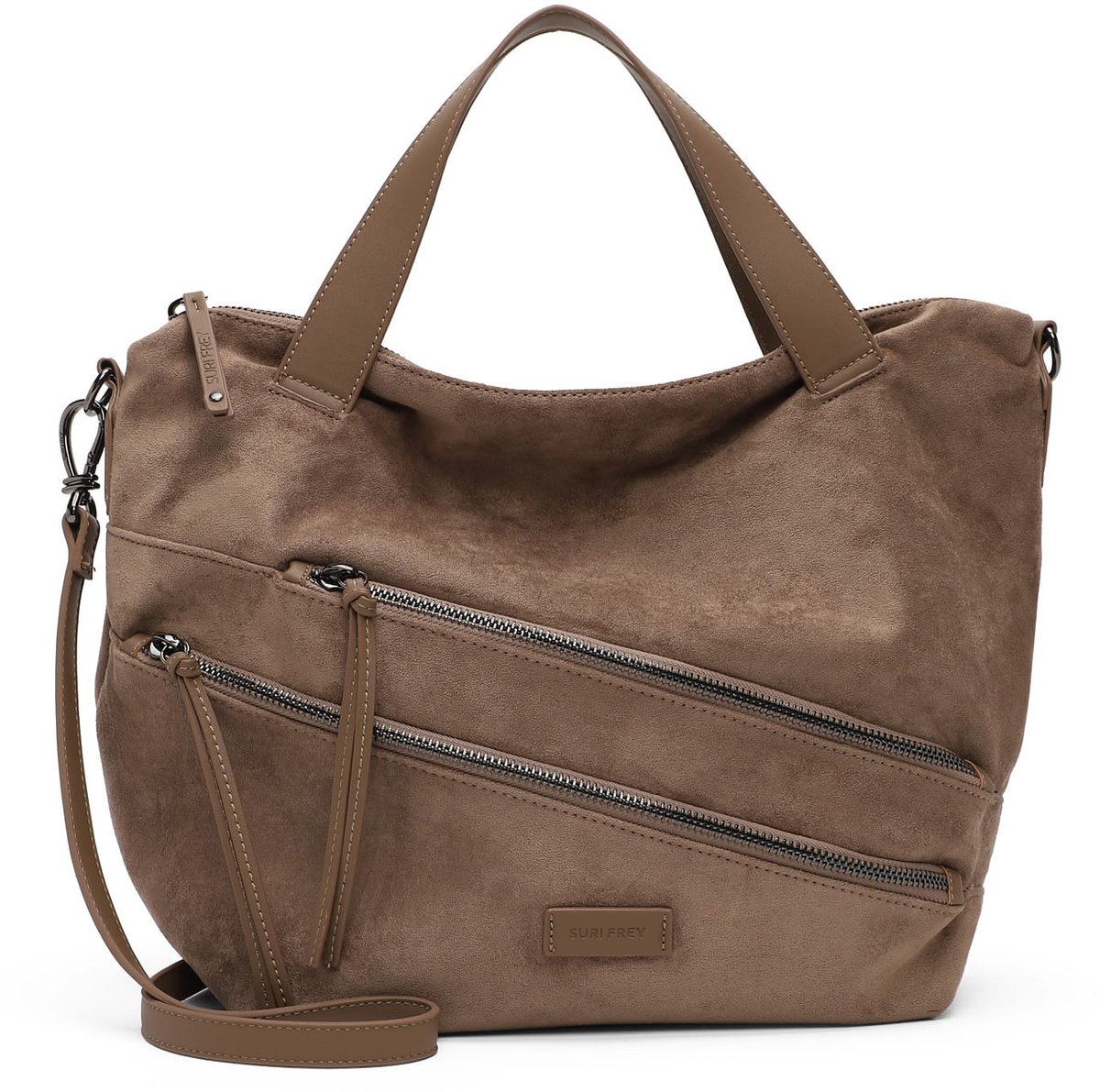 SURI FREY Shopper SFY Celly ( 17434 ) - Dames handtassen - darktaupe 950