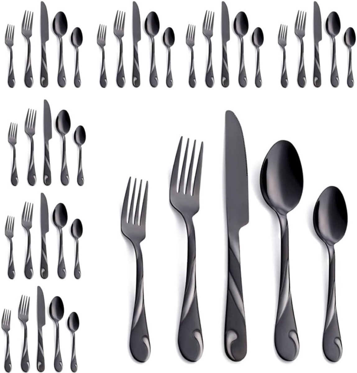Zolvano® Bestekset 8 Persoons - Servies - Serviesset 6 - 40 stuks