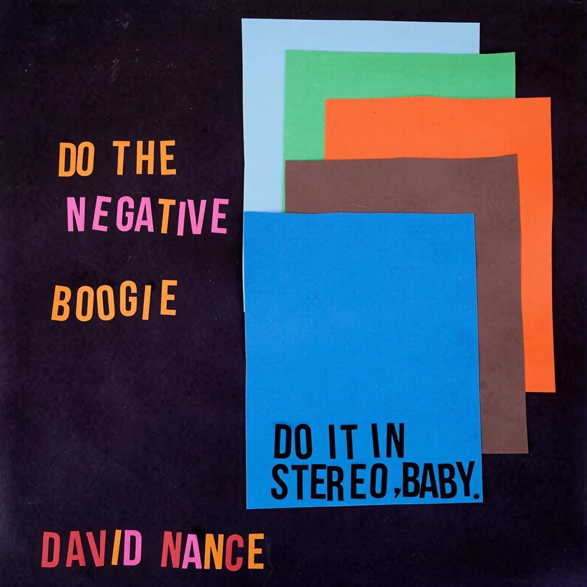 David Nance - Negative Boogie (CD)