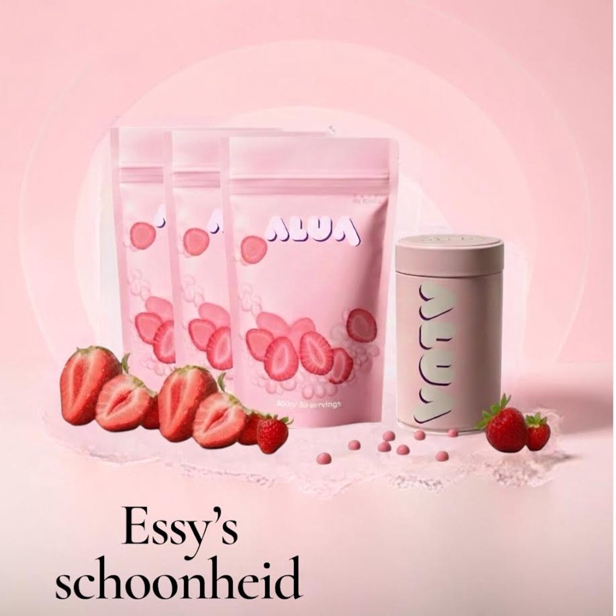 ALUA collageen aardbei