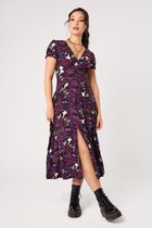 Hell Bunny DEADLY BOUQUET DRESS Dames Midi-jurk - meerkleurig - XXL