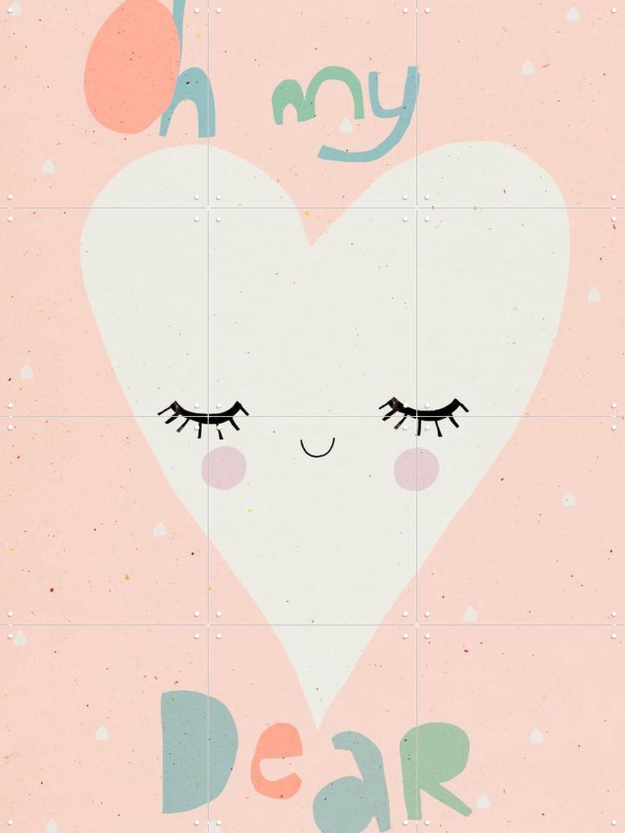 IXXI Oh My Dear, Treechild & Various - 60 x 80 cm - Gratis ophangtool - Grote wanddecoratie en posters Kinderkamer, Babykamer, Kinderen, Baby