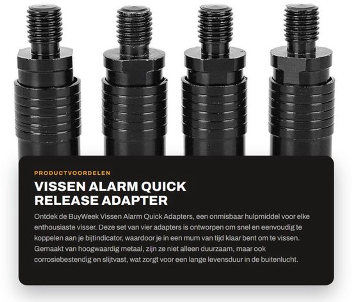 Dailygoods - Hengel Pod Connector Quick Release Adapter - Eenvoudige Installatie
