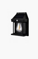 Solar Wandlamp met Sensor - LED - Buitenverlichting op Zonne-energie - Bewegingssensor - Waterdicht