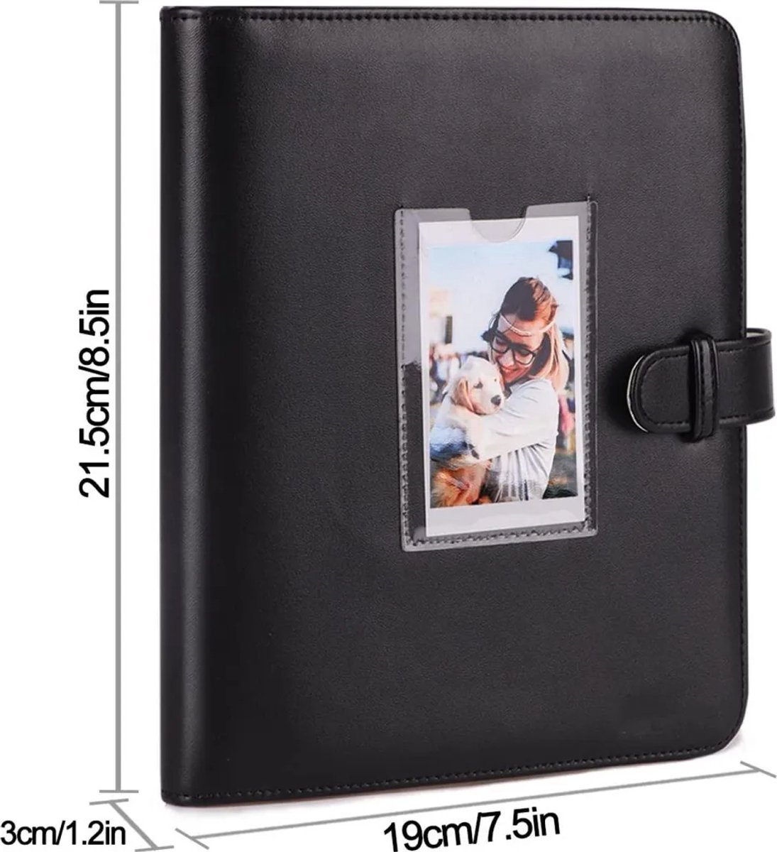 Een fotoalbum Geschikt voor 272+1 vakjes, Geschikt voor Instax 3-inch film.
