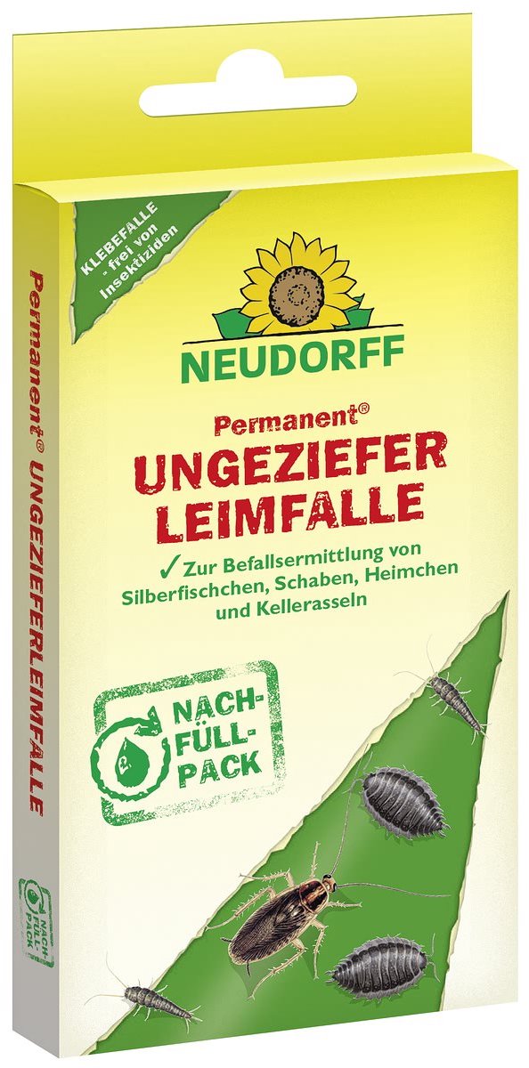 Neudorff Ongedierte Lijmval Permanent - navulpak 4 stuks