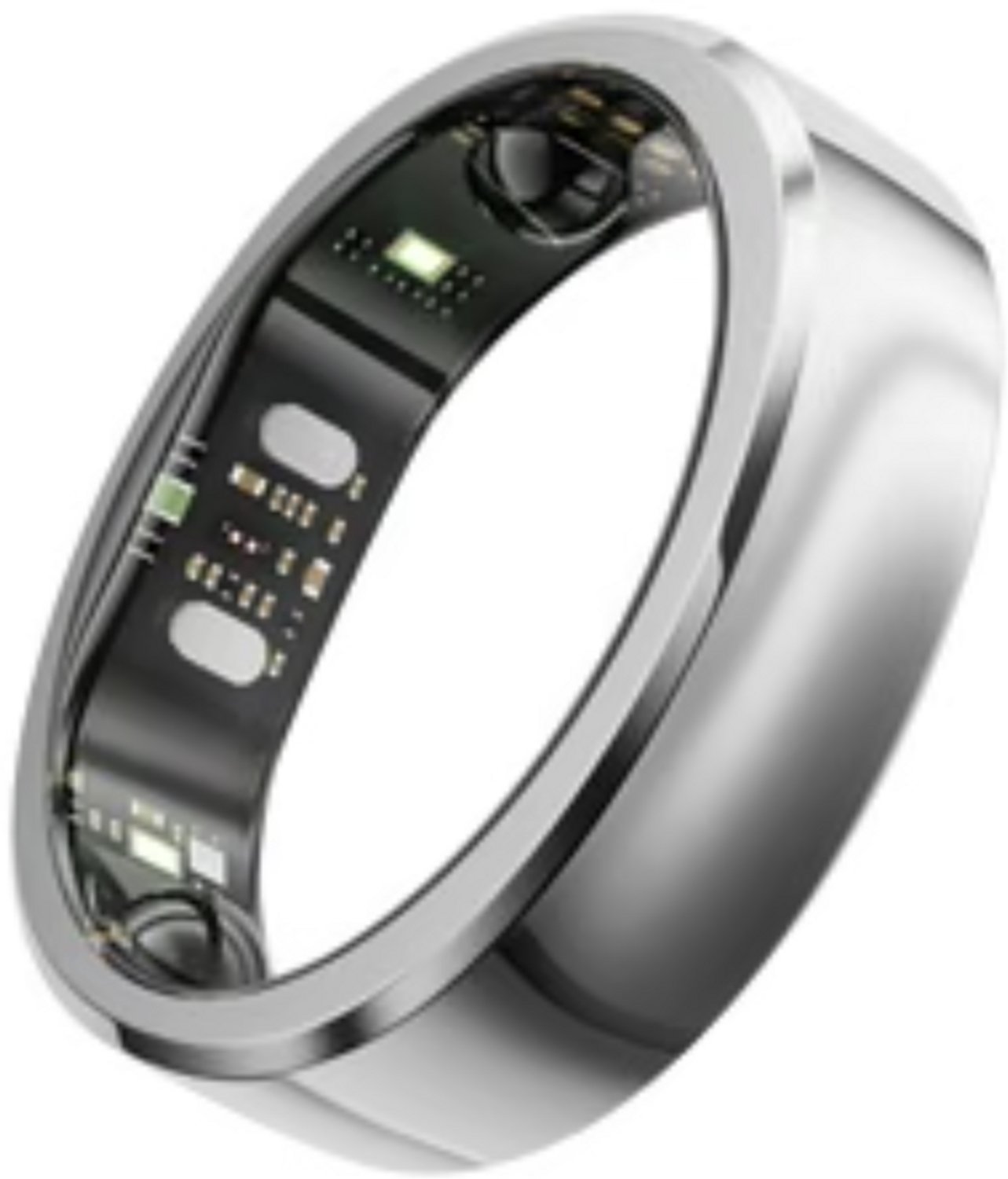 Ringconn Smart Ring Gen3 - Maat 8# - Kleur: Future Silver