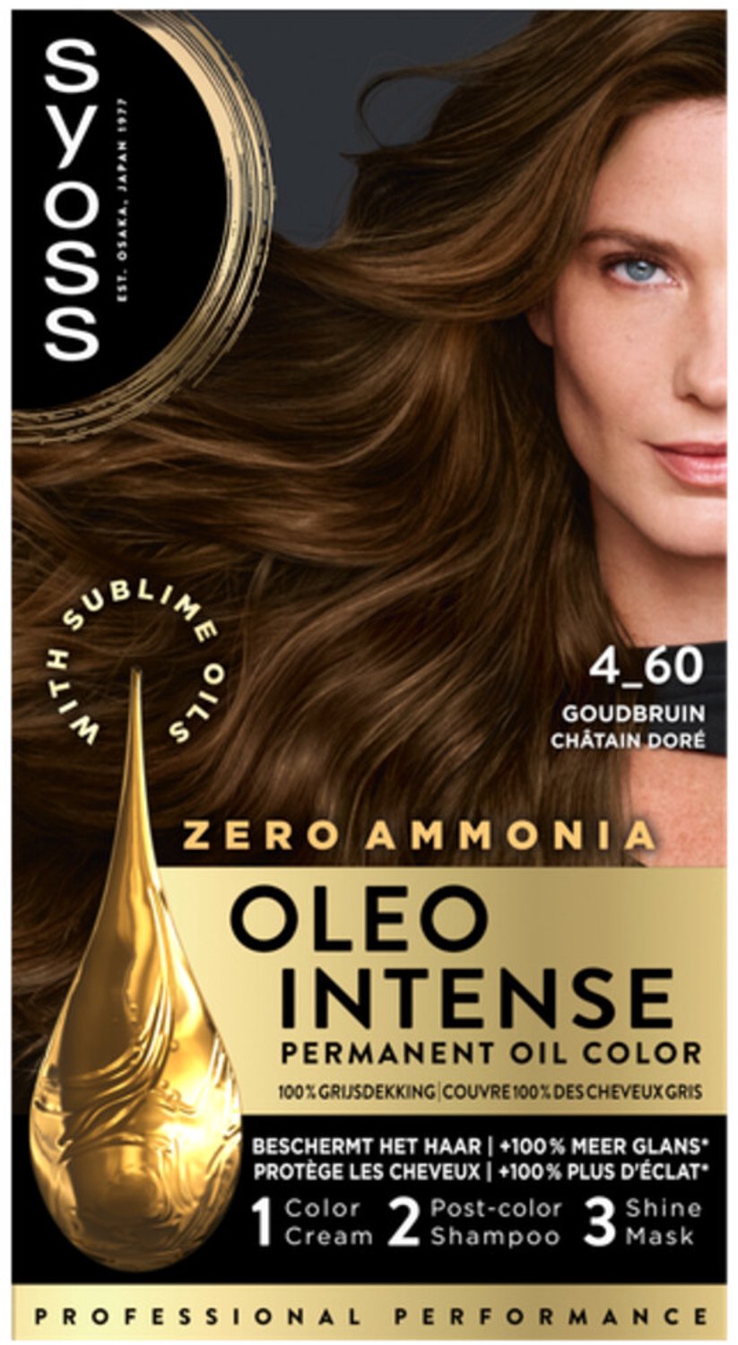 Syoss - Oleo Intense Haarverf 5-92 Stralend Rood - 36 x 1 stuk - Voordeelverpakking