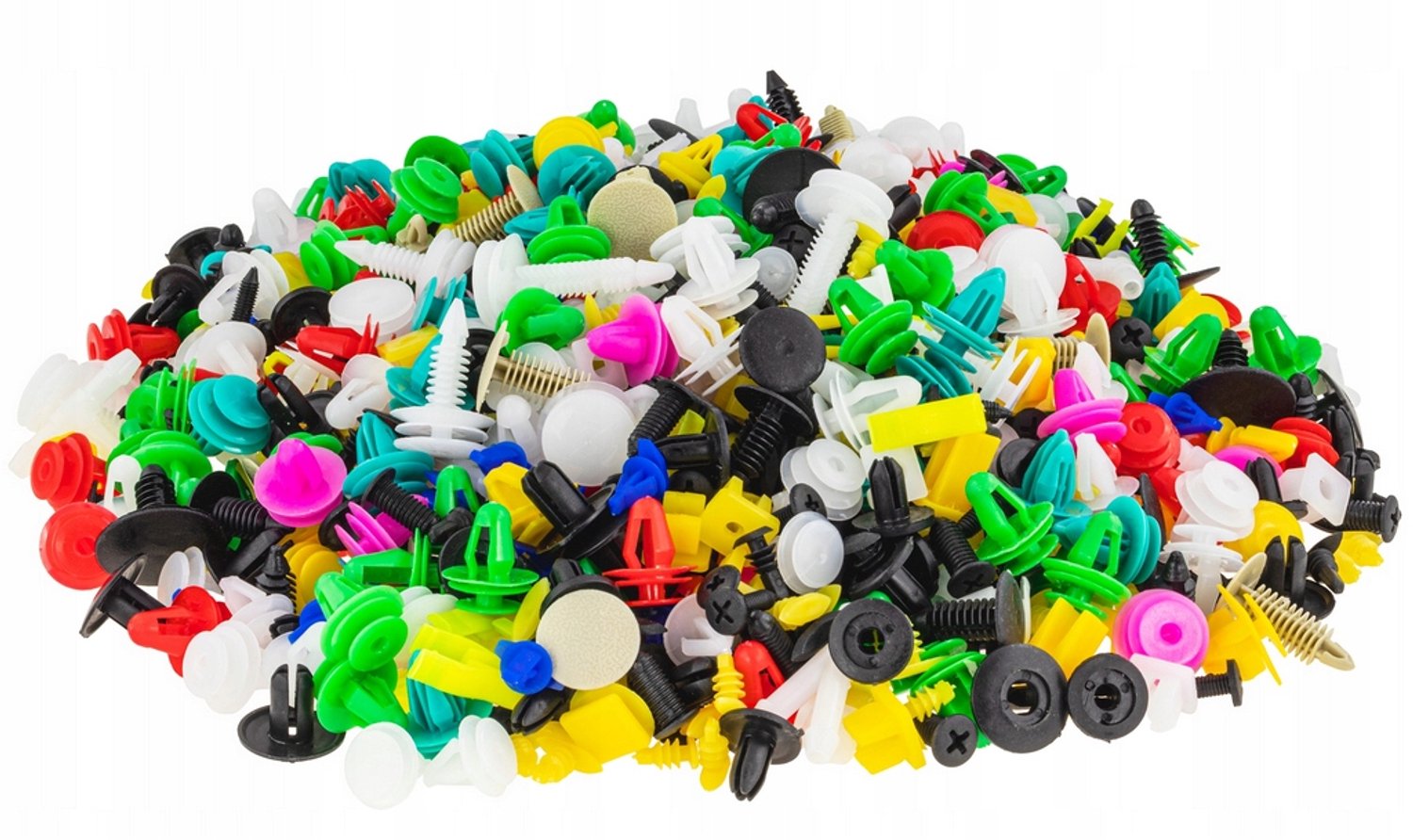Universele Auto & Motor Clips Set - 1000 Stuks