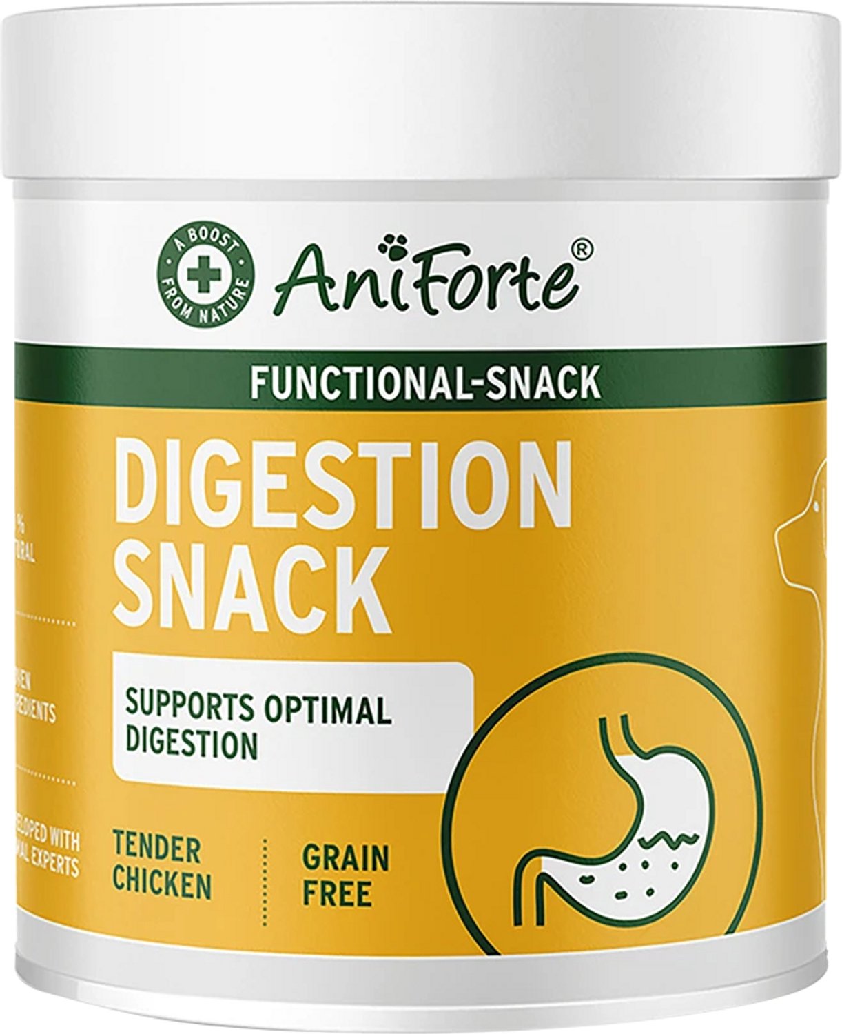 AniForte® Spijsvertering Snack 300 gr-Beloningssnack voor Dagelijks Gebruik-Maag- en darmsnacks ondersteunen de spijsvertering van honden.