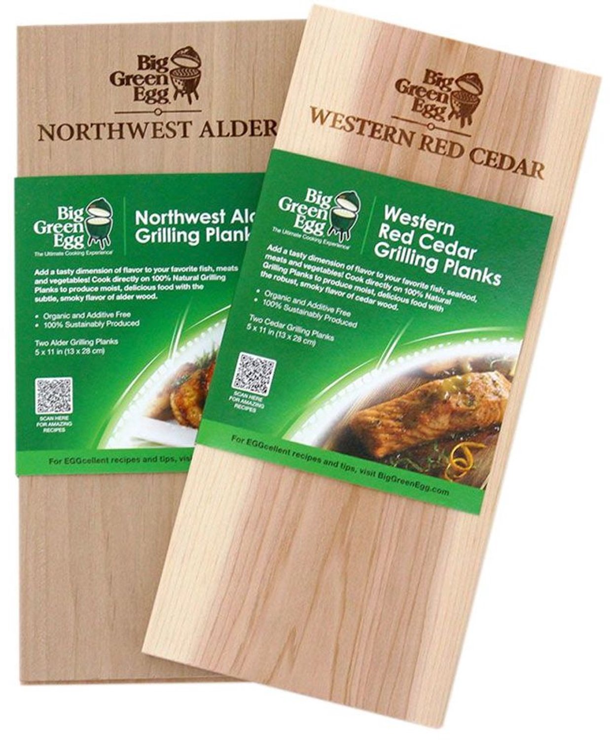 Big Green Egg Alder Grilling Planks