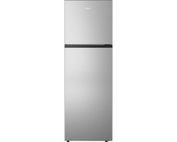 Lincoln Prestige PRDP25FDI Vrijstaande Koelvriescombinatie - Dubbeldeurs Koelkast met Inverter Compressor - Total No-Frost - 251 Liter - Zilver