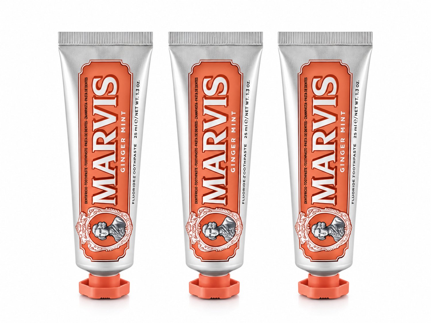 Marvis Tandpasta Ginger Mint | 3 x 25 ml