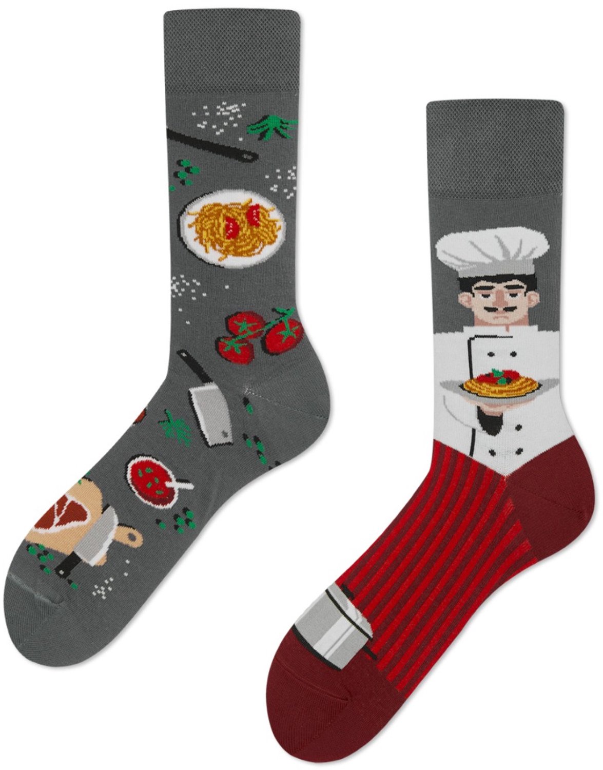 Many Mornings unisex sokken the chef's special multi