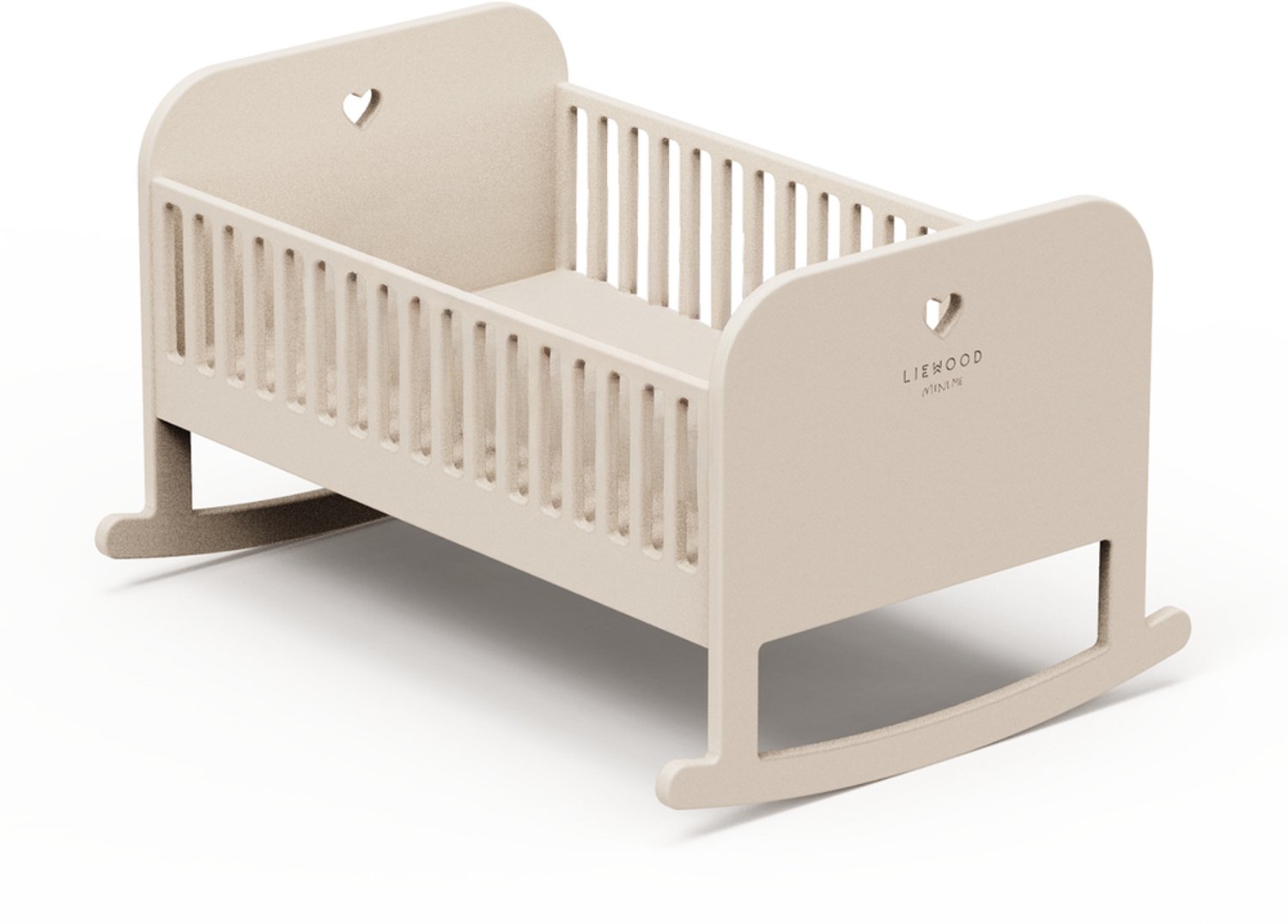 Liewood - Hennie Doll Bed - poppenbed - Sandy - 17,5 x 32,5 x 46