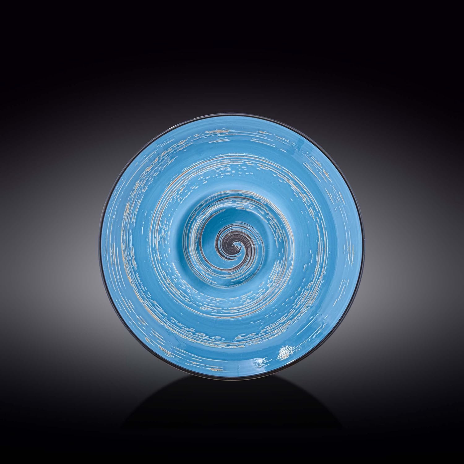 Wilmax Diep Bord 24 cm 200 ml Blauw Porselein WL-669625/A