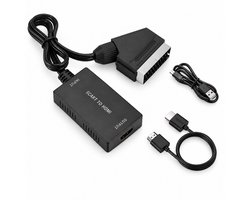SCART naar HDMI Adapter - SCART Kabel en HDMI Kabel - Plug & Play - SCART naar HDMI Converter - Video Adapter - HD 1080p/720P