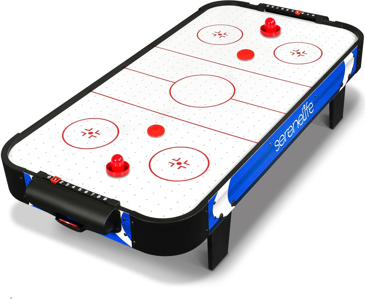 Airhockey Tafeltje met 2x Sterkere Motor