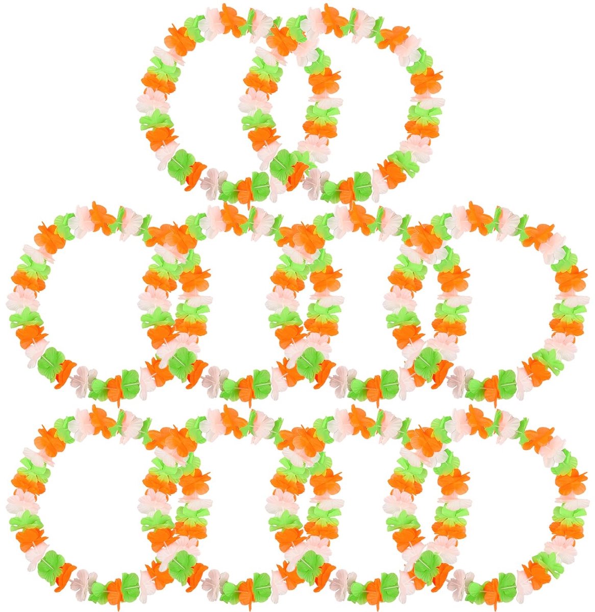 St Patrick's Day Garlands met Kunstbloemen